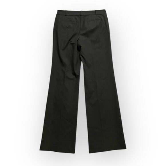 Ann Taylor Women's Black Signature Mid-Rise Flare 32" Inseam Career Pants SZ 4 - Picture 2 of 8